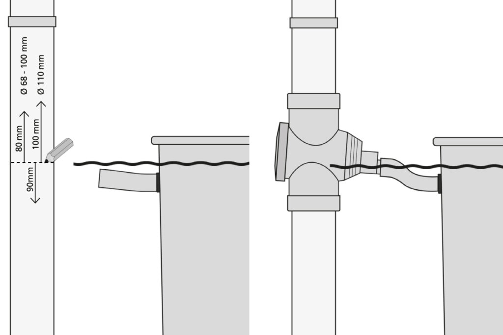 Bovengrondse regenwaterfilter