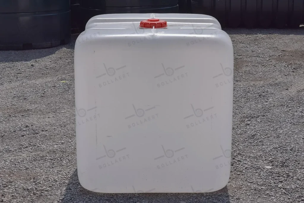 IBC container WIT zonder kooi en pallet - gereinigd