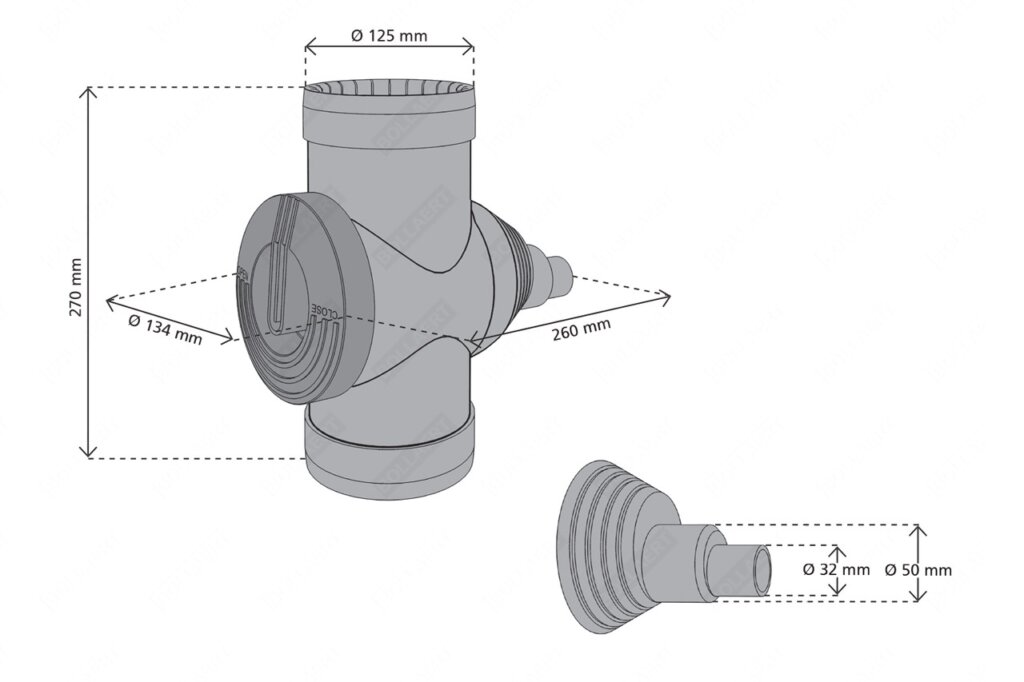 Bovengrondse regenwaterfilter