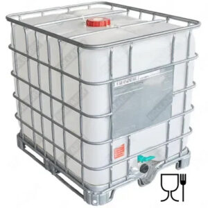 IBC container WIT op metalen of kunststof pallet &ndash; vernieuwd - productfoto