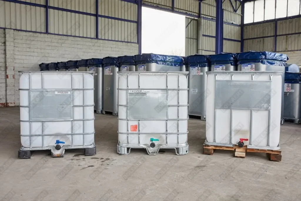 IBC container WIT op metalen of kunststof pallet – vernieuwd
