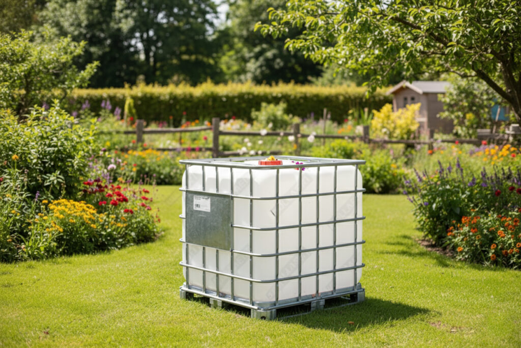 IBC container WIT op metalen of kunststof pallet – vernieuwd