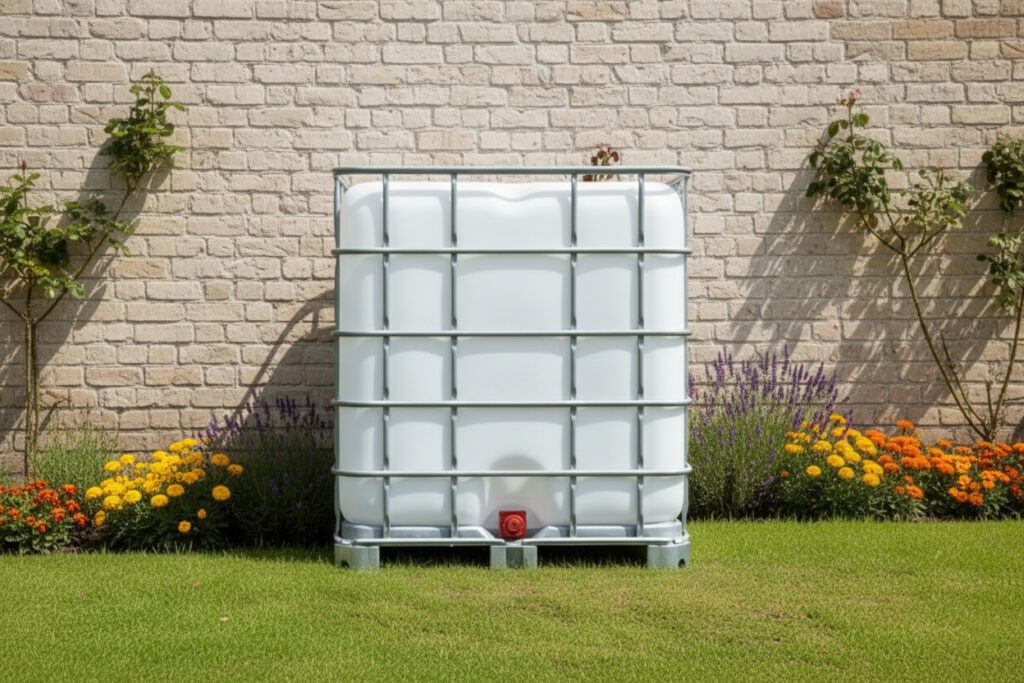 IBC container WIT op metalen of kunststof pallet – vernieuwd