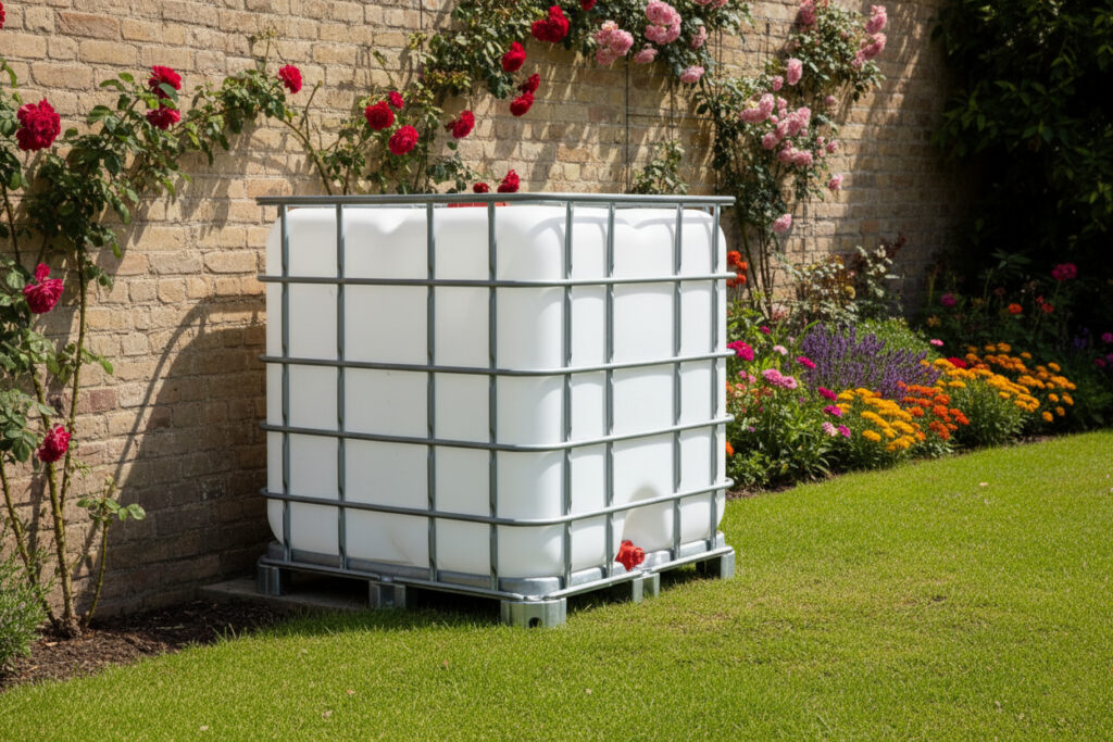 IBC container WIT op metalen of kunststof pallet – vernieuwd